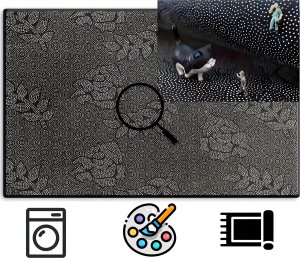 4kom.pl Mata ochronna pod krzesło wzór gamingowy 60 x 90 cm RC-K-1542 3