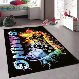4kom.pl Mata ochronna pod krzesło wzór gamingowy 60 x 90 cm RC-K-1542 8