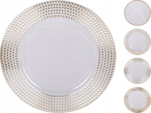 Koopman Podtalerz biały z nakrapianym złotym rantem 33cm plastikowy 5
