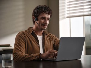 SHOKZ OPENMEET/HEADSET WITH NOISE CANCELLING MI 8