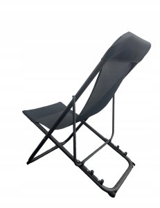Genway PLATINET CAMPING SUNBED 52X77X90 cm BLACK 46138 2