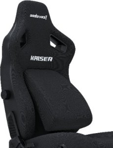 Fotel gamingowy Kaiser 4 L Anda Seat materiałowy czarny 5