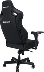 Fotel gamingowy Kaiser 4 L Anda Seat materiałowy czarny 7