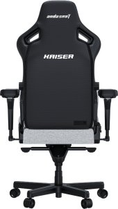 Fotel gamingowy Kaiser 4 L Anda Seat materiałowy szary 4