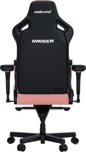 Fotel gamingowy Kaiser 4 L Anda Seat skórzany różowy 4