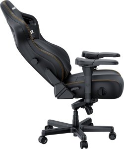 Fotel gamingowy Kaiser 4 L Anda Seat skórzany czarny 7