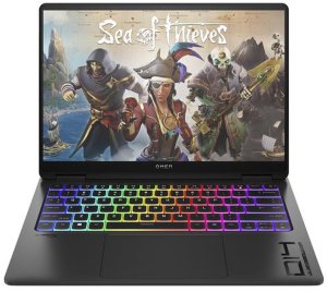 OMEN  by HP Transcend Laptop 14-fb0017ny - Ultra 9-185H, 32GB, 1TB SSD, 14" 2.8K (2880x1800) OLED 400-nit 48-120Hz, GeForce RTX 4060 8GB, 1080p IR cam, US RGB backlit keyboard, Shadow Black, 1080p IR TNR, Win 11 Home, 1 years 3