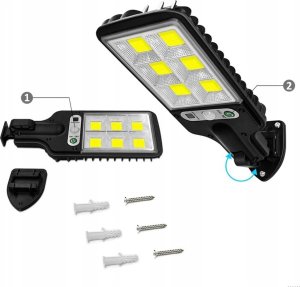 Dexxer LAMPA SOLARNA KWADRATOWE LEDY KXK-010 8