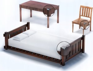 SafeTeddy OSŁONA NA NAROŻNIKI MEBLI 8szt. TKP-4 3