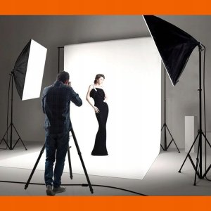 Zestaw studyjny Massa ZESTAW 2x SOFTBOX 50x70 + STATYW DOUBLE SHOX-003 6