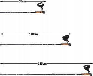 Costway KIJE DO NORDIC WALKING GOTA-2 2szt 13