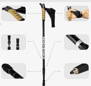 Costway KIJE DO NORDIC WALKING GOTA-2 2szt 17