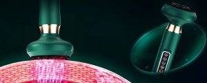 AD Accessories Masażer antycellulitowy z funkcją bańki chinskiej Humanas DermaSmooth - biały 4