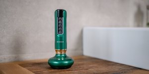 AD Accessories Masażer antycellulitowy z funkcją bańki chinskiej Humanas DermaSmooth - zielony 11