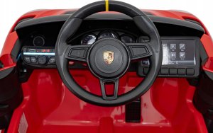 Pojazd Porsche Spyder RS 718 Czerwony 9