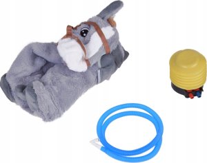 Jokomisiada Pompowany konik skoczek pluszowy do skakania dla dziecka pompka ZA5443 SZ 5