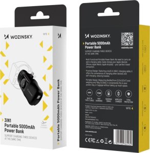 Powerbank Wozinsky WF16-YLS 5000mAh Czarny 6