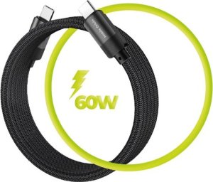 Kabel USB Mobile Origin USB-C - USB-C 1 m Czarny (MC2-USBC-1M-BLK) 10