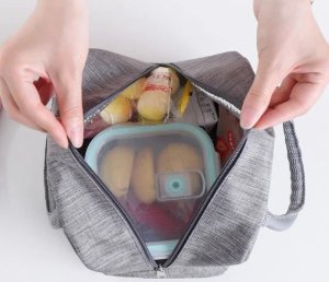 Severno TORBA TERMICZNA ŚNIADANIOWA IZOLACYJNA NA JEDZENIE PIKNIK PLAŻĘ LUNCH BOX 3