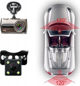 Wideorejestrator Techonic MARK1 Wideorejestrator kamera REJESTRATOR JAZDY FULL HD W06 0,15kg 3