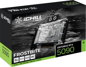 Karta graficzna Inno3D INNO3D GeForce RTX 5090 iChill Frostbite, 32768 MB GDDR7 2