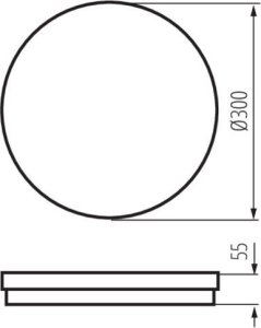 Kanlux Plafon Sufitowy Led Lampa Zewnętrzna Beno Eco 30W Regulacja Barwy Cct O W Biały Kanlux 5