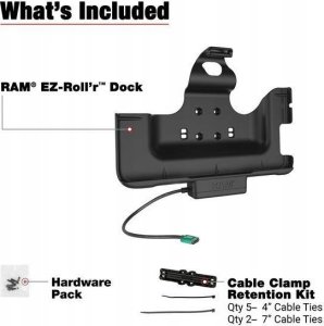Uchwyt RAM Mount RAM Mounts RAM-HOL-SAM52CPU stacja dokująca Tablet Czarny, Zielony 3