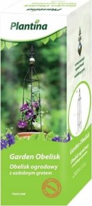 Planta Metalowa pergola ogrodowa 99x14x14cm Kwadratowa podpora dla roślin pnących 3