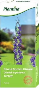 Planta Metalowa pergola ogrodowa 200x30x30cm Okrągła podpora dla roślin pnących 3