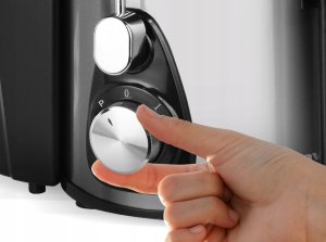 Sokowirówka Orava Wyciskarka do owoc�w i warzyw OS-112, czarno-srebrny, 600W, 3