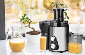 Sokowirówka Orava Wyciskarka do owoc�w i warzyw OS-112, czarno-srebrny, 600W, 4