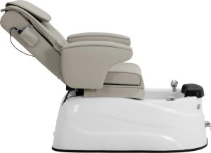 Physa Fotel podologiczny do pedicure z funkcją masażu brodzikiem - beżowy Fotel podologiczny do pedicure z funkcją masażu brodzikiem - beżowy 6