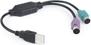 Adapter USB Gembird USB-A - PS/2 x2 Czarny  (UAPS12-BK) 2