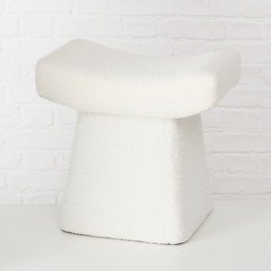 Boltze Taboret w pluszowym obiciu LIDAL, wys. 45 cm 3