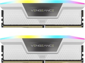 Pamięć Corsair Vengeance RGB, DDR5, 32 GB, 6000MHz, CL30 (CMH32GX5M2B6000Z30W) 2