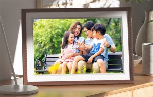 Ramka cyfrowa Arzopa D10 10.1" (ciemny brąz) 4