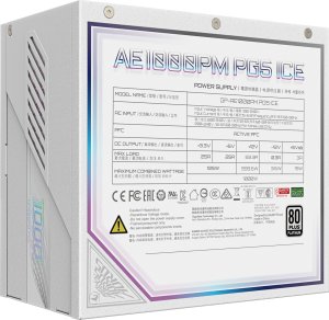 Zasilacz Gigabyte Aorus Elite Platinum ATX 3.1 1000W (GP-AE1000PM PG5 ICE) 7