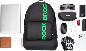 RockBros Plecak sportowy wodoodporny składany 46.5x38cm 18l - czarny ROCKBROS 4