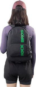 RockBros Plecak sportowy wodoodporny składany 46.5x38cm 18l - czarny ROCKBROS 9