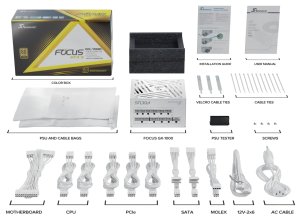 Zasilacz SeaSonic Focus GX White ATX 3 1000W (FOCUS-GX-1000-V4-WHITE) 11