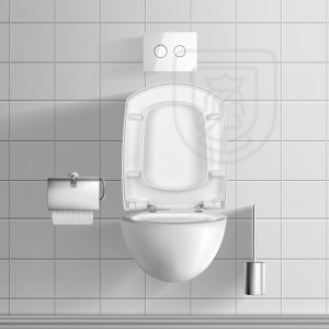 Deska bidetowa Cersanit S-CER 102 / MASMA / CARINA , HALL ,SENSO / DESKA DUROPLAST WO ŁW / 10