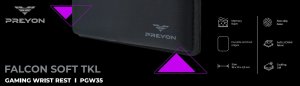 PREYON Podkładka pod nadgarstki Falcon Soft TKL (PGW35) 9