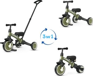 Qplay Rowerek Trójkołowy Stager 3w1 Green 5