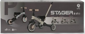 Qplay Rowerek Trójkołowy Stager 3w1 Green 9