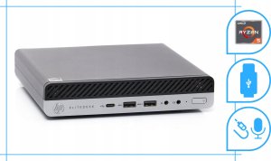 Komputer HP Elitedesk 705 G4 Micro AMD Ryzen 5 16GB DDR4 512GB SSD Windows 11 3