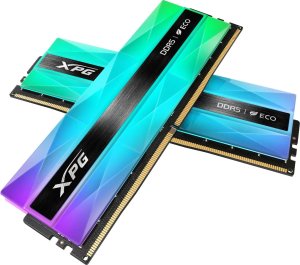 Pamięć ADATA XPG Lancer Neon RGB, DDR5, 32 GB, 6400MHz, CL32 (AX5U6400C3216G-DCLANRSG) 2