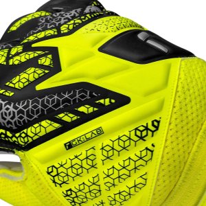 Rękawice bramkarskie Reusch Attrakt Solid żółto-czarne 5570515 2014 8,5 5