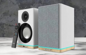 Kolumna Teac GŁOŚNIKI PÓŁKOWE BS-60WH LED BIAŁE (BLUETOOTH, 2x90W, RCA, USB, OPTYCZNE, BASS-REFLEX, PILOT) 2