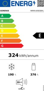 Lodówka Gorenje NRR9185ESBXL 7