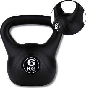 Kettlebell Funfit gumowany 6 kg 3